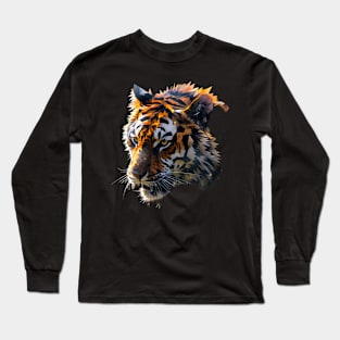 Tiger Color Environment Long Sleeve T-Shirt